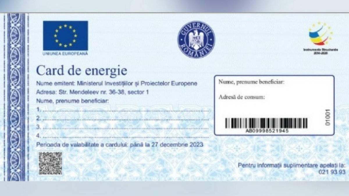 card energie