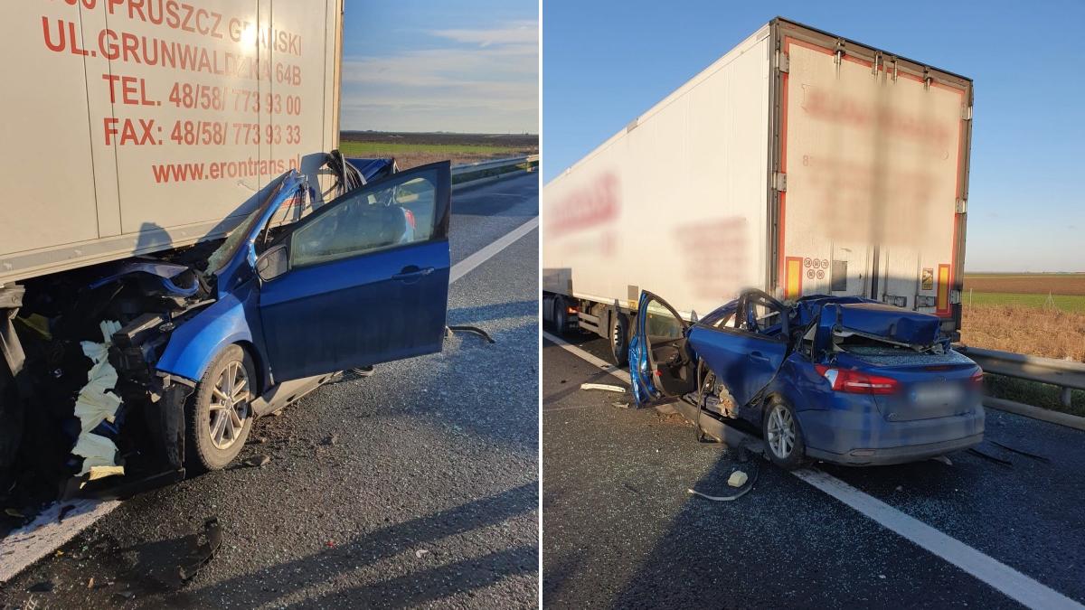 sofer masina sub tir autostrada a 1 vama nadlac