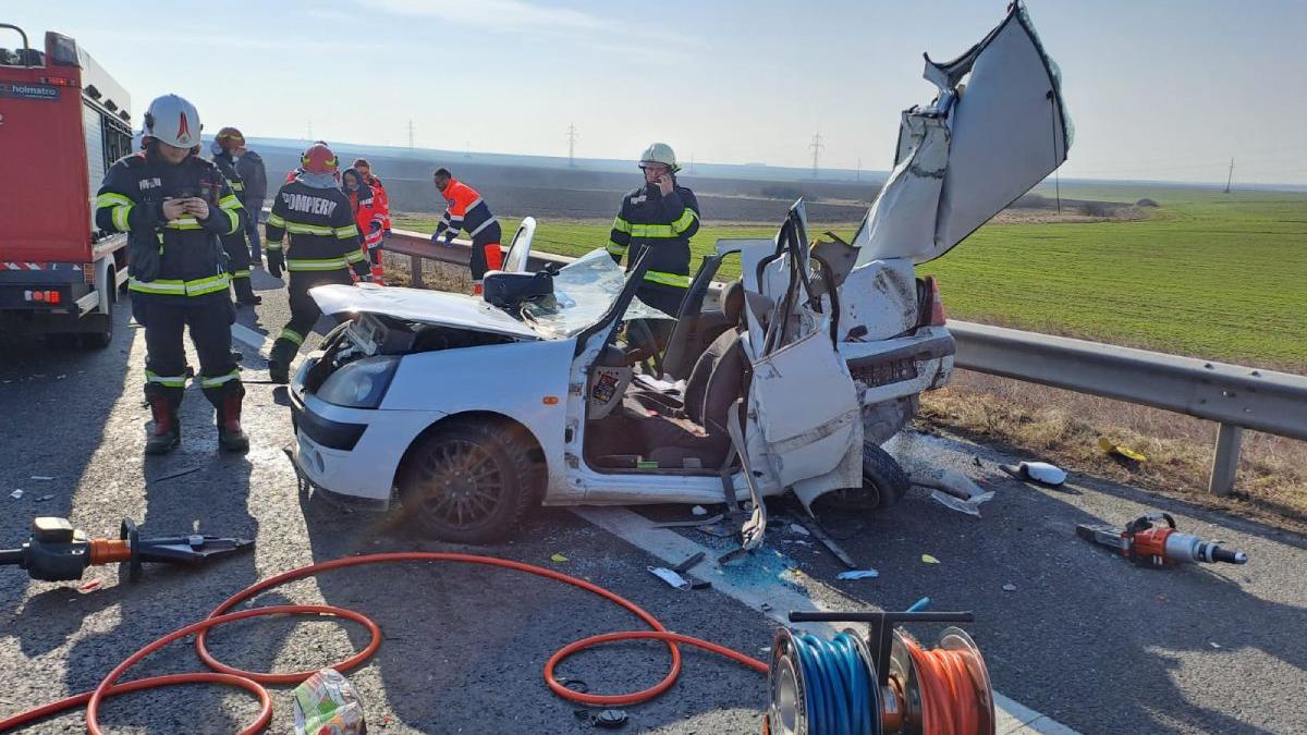 accident autostrada a1 13 februarie 2023