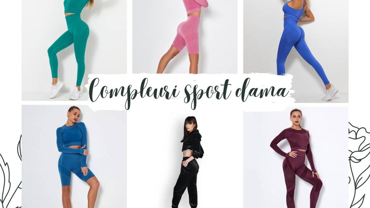 arata fabulos si simte te increzatoare in compleuri sport dama