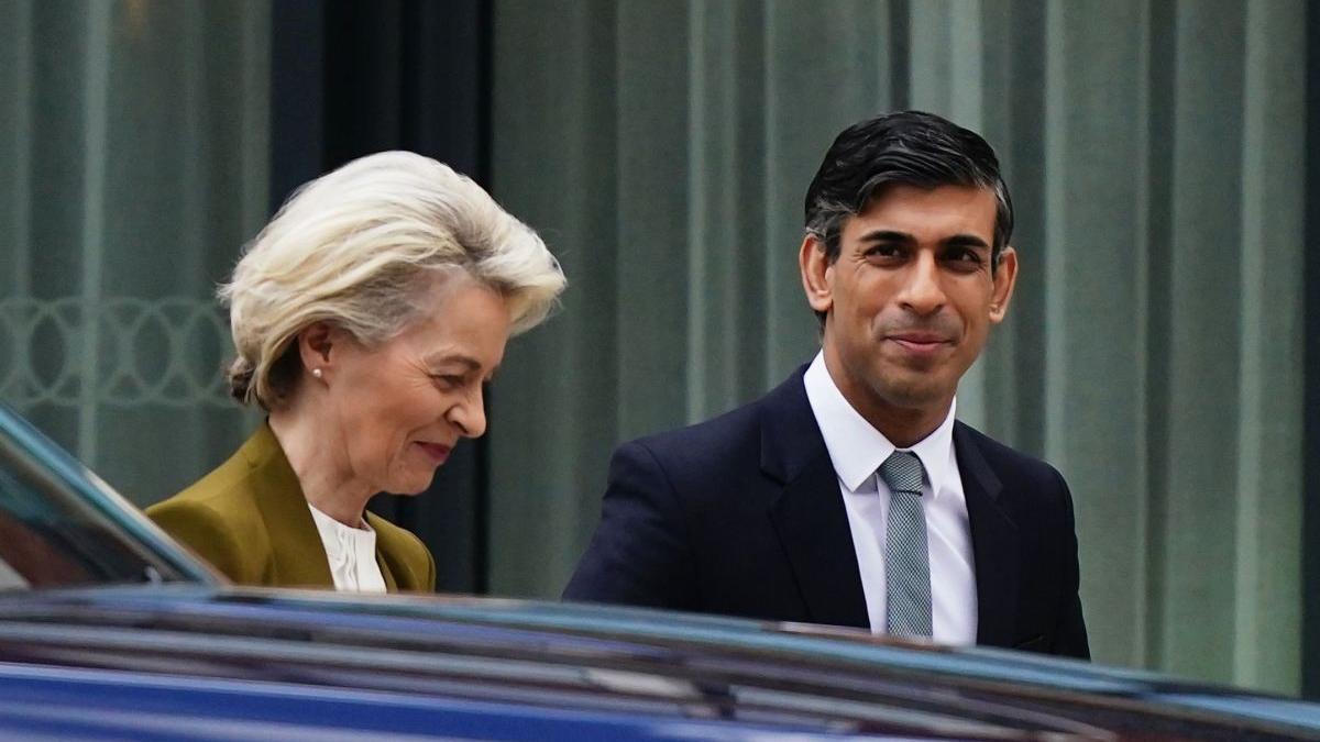 Rishi Sunak Von der Leyen