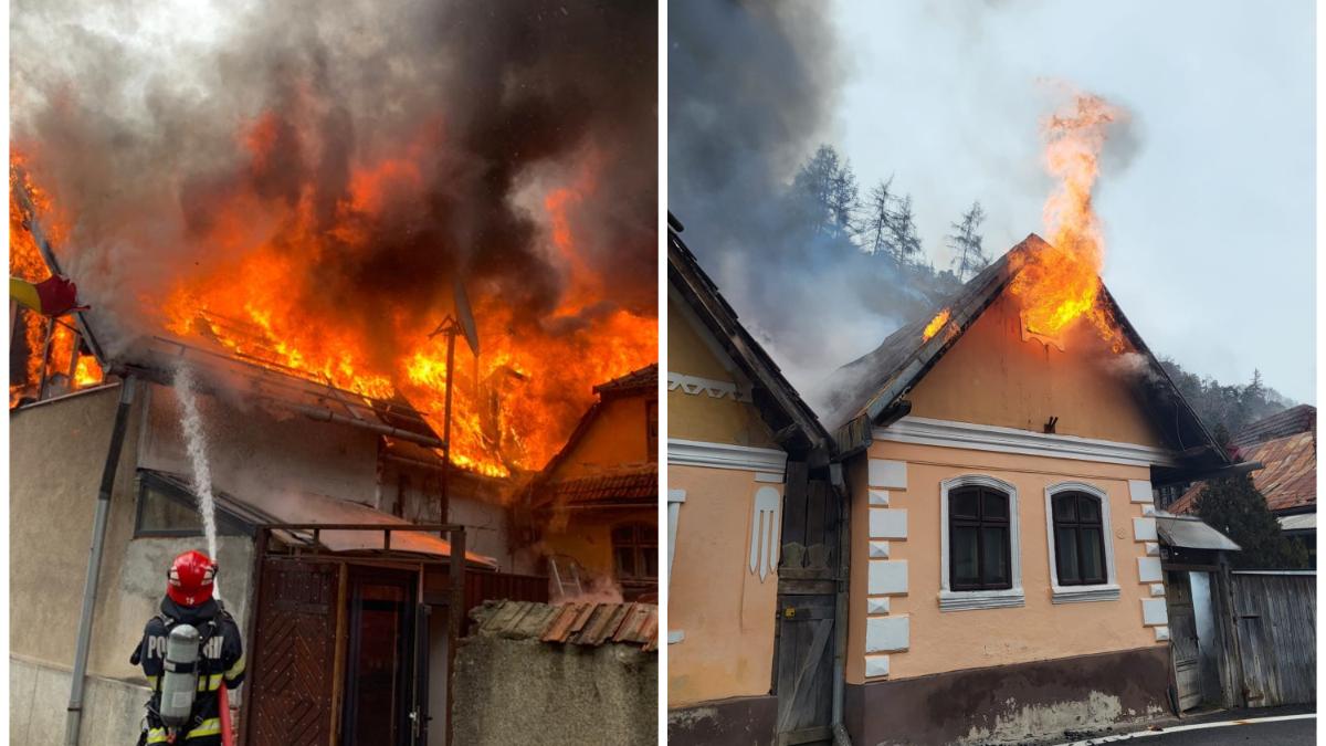 incendiu Brasov