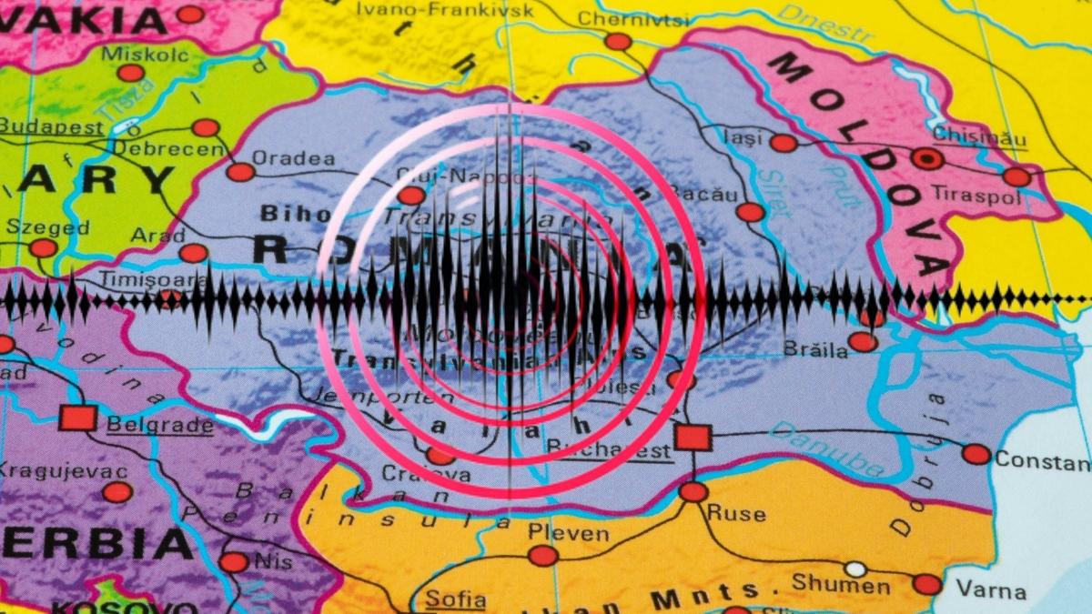 Several cities feel earthquake in the Vrancea seismic zone of Romania.