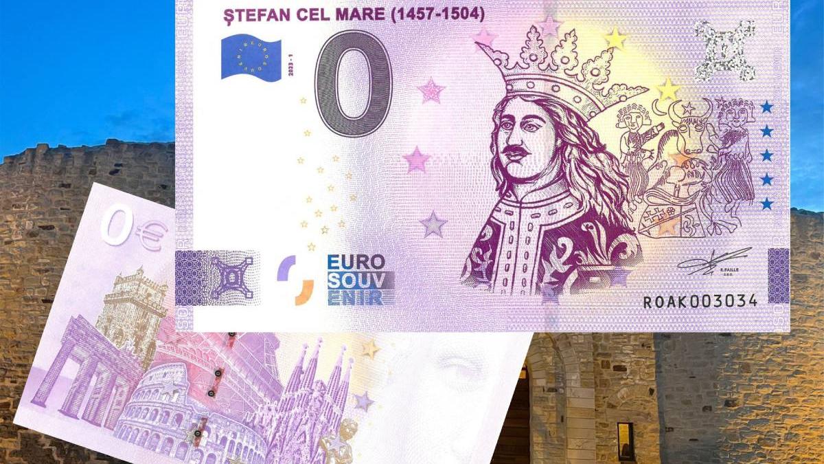 Proiect nou bancnota euro cu Voievodul stefan cel mare