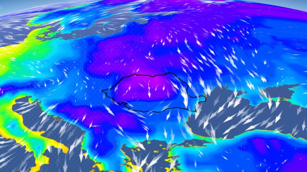 Furtuni cu fulgere grindină și vijelii Avertizare meteo de vremea rea pentru toată țara