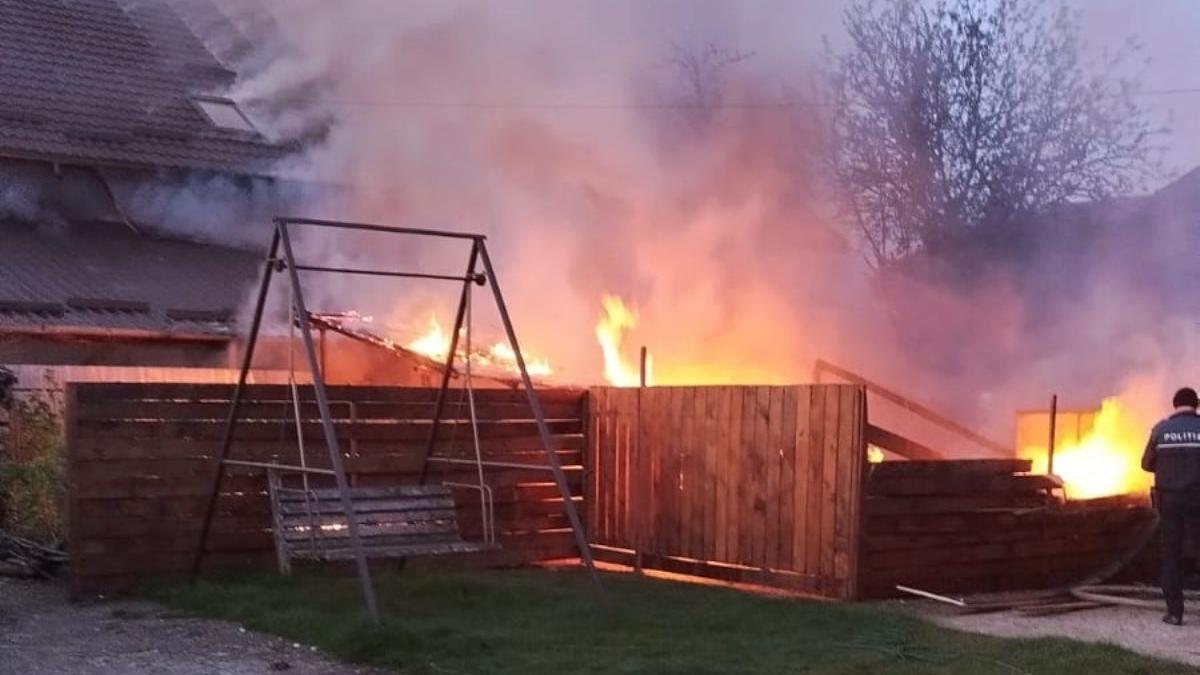 incendiu casa parohiala cut neamt