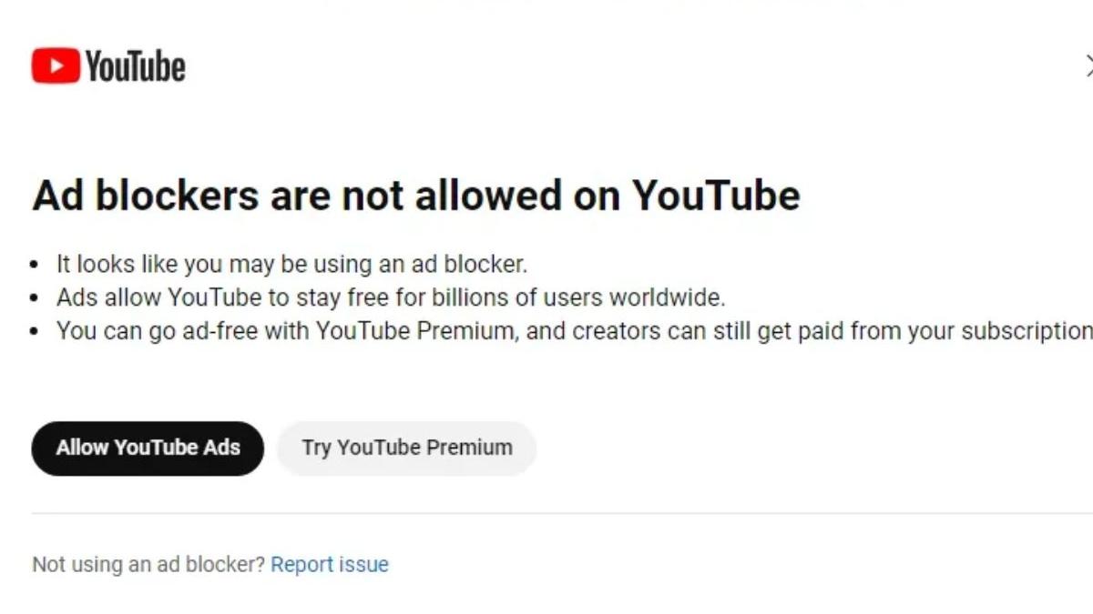 youtube program dezactivare ad blocker