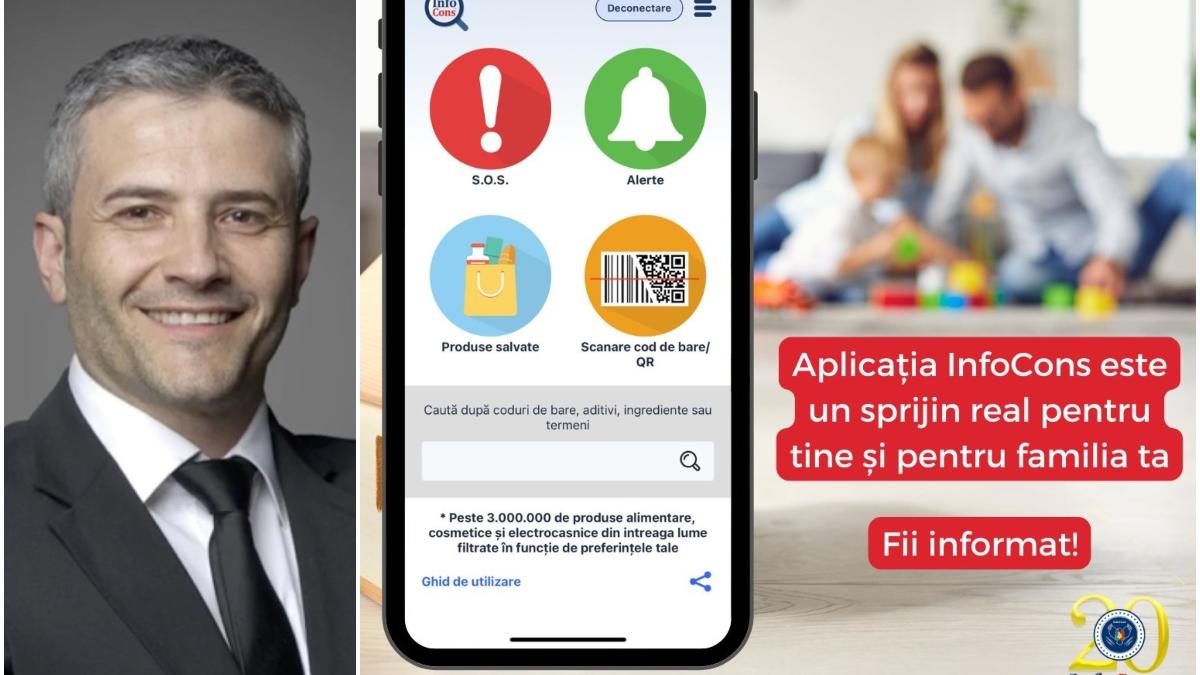 infocons aplicatie gratuita produse alimentare electrocasnice consumatori