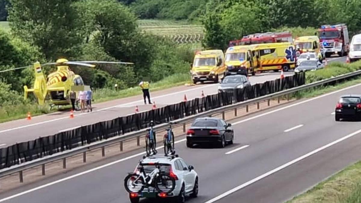 accident autostrada ungaria m3