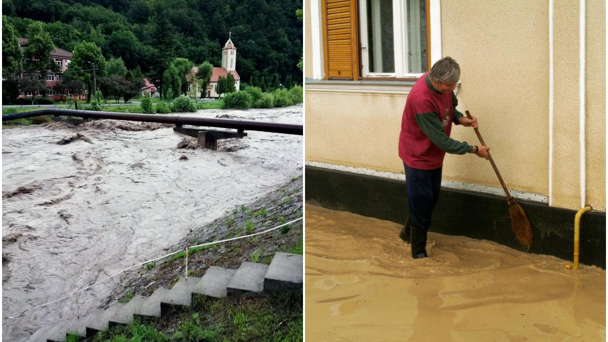 alerta hidrologica pericol de inundatii in judetele alba hunedoara si sibiu