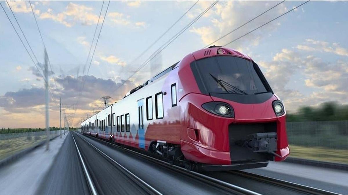 tren electric romania