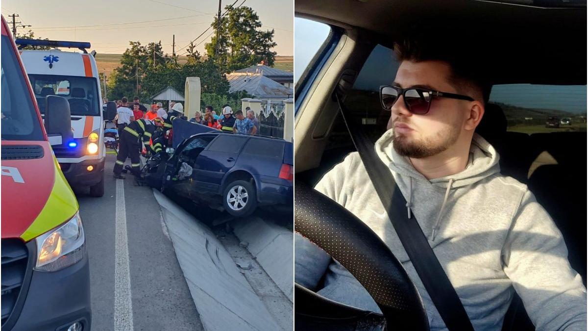 dragos un tanar din botosani si-a pierdut viata la doar 22 de ani intr-un accident cumplit