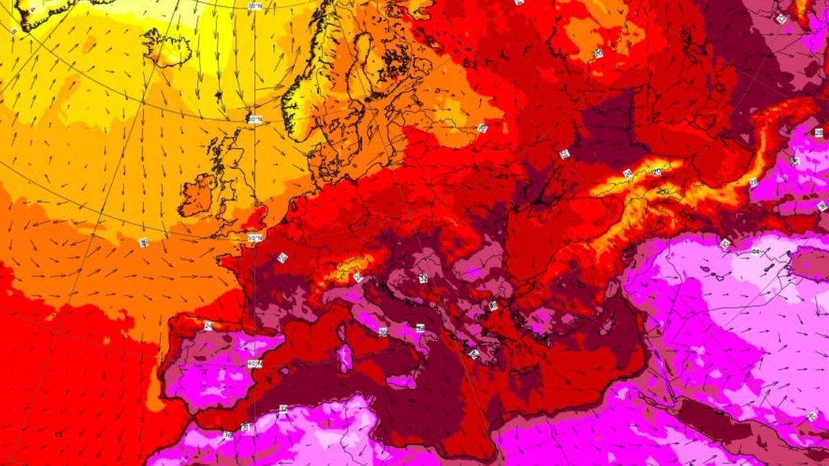 record termic 2023 europa