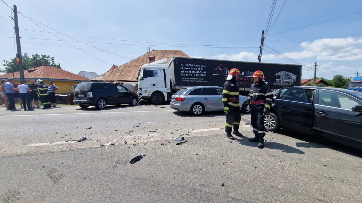 accident iasi tir