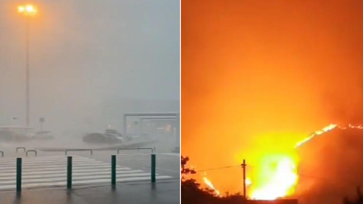 “L’inferno o l’Apocalisse!”  |  Un tornado ha squarciato Milano.  Due persone sono morte nel nord Italia, mentre il sud del Paese soffoca a causa degli incendi