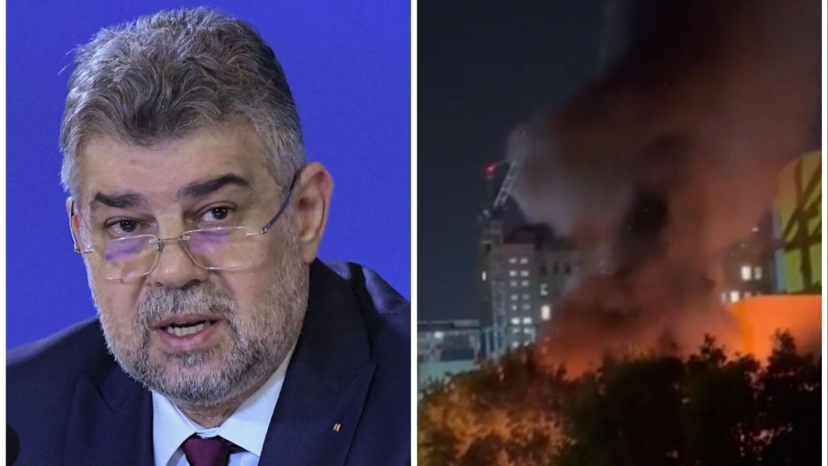 Marcel Ciolacu, după incendiul de la spitalul Robănescu: "Toți copiii și personalul medical sunt acum în siguranță"