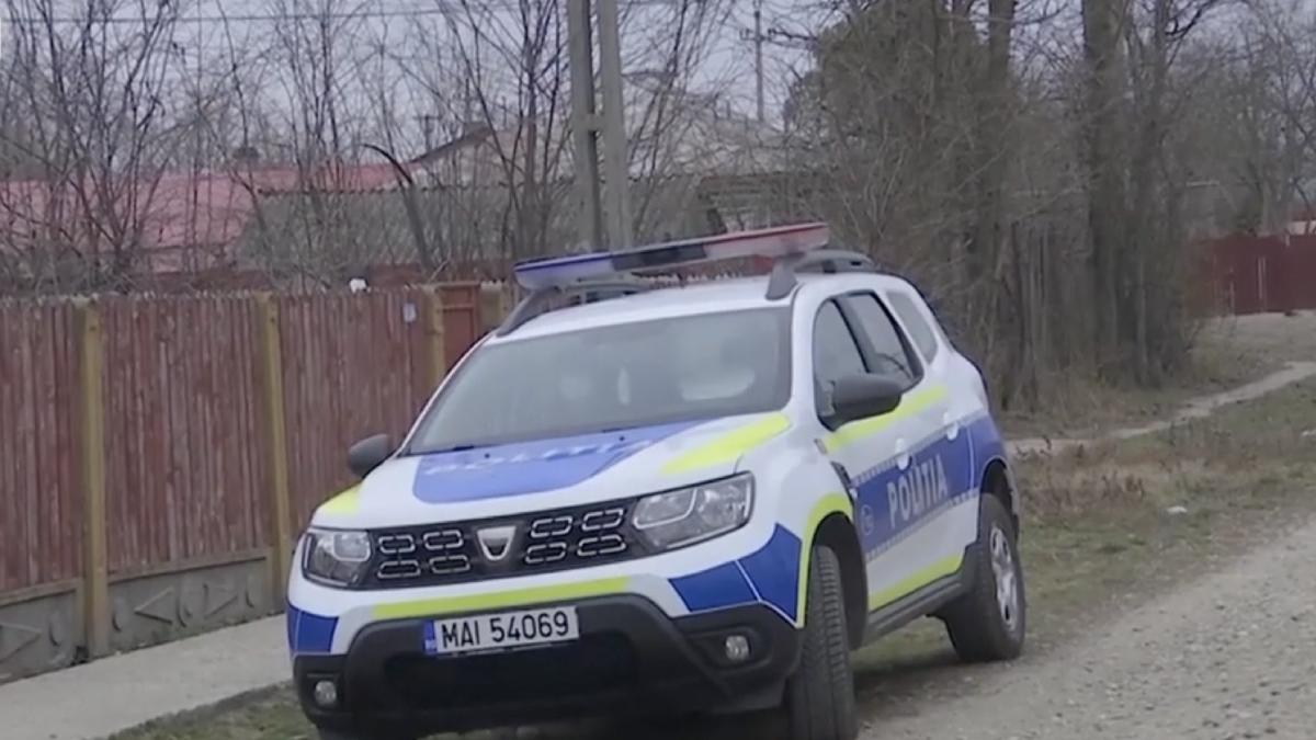 masina politie sat