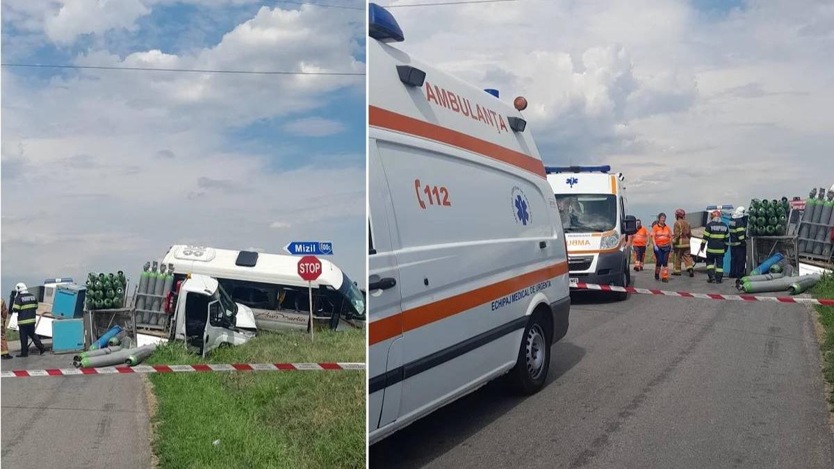 accident microbuz prahova