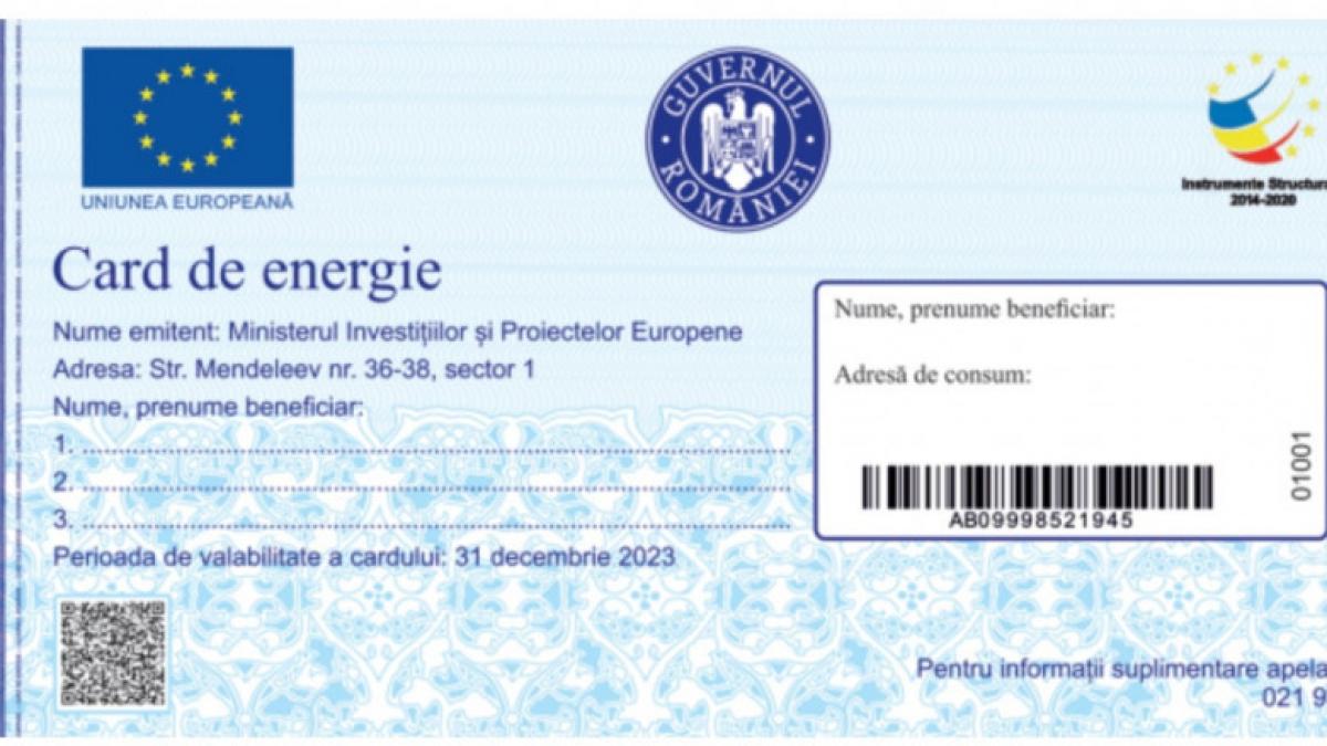 card energie