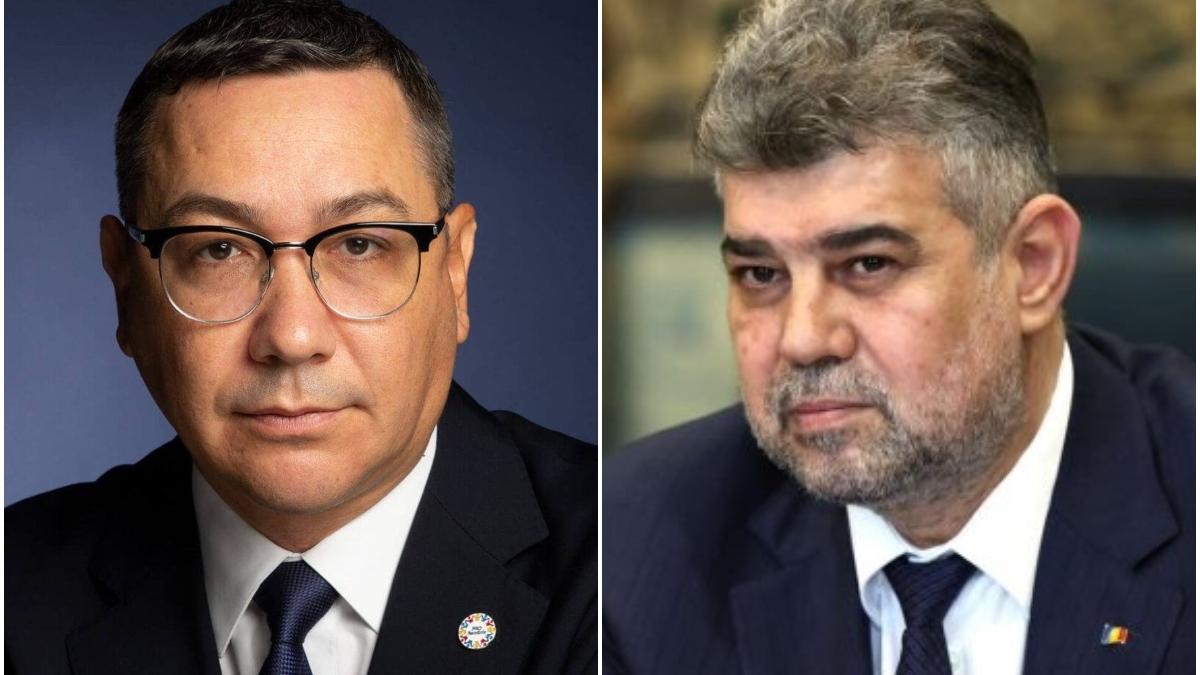 Victor Ponta, Marcel Ciolacu