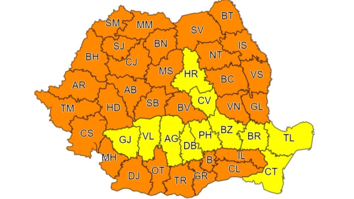 avertizari meteo 28 august 2023