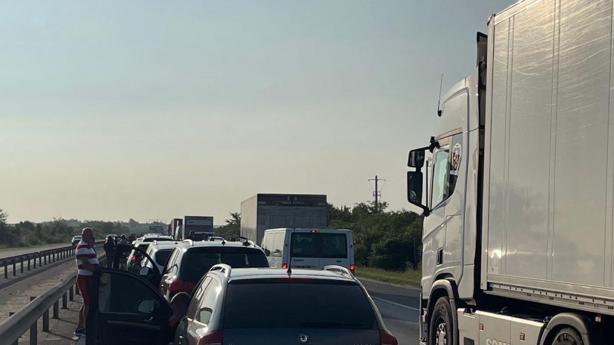 autostrada a1 coloana masini