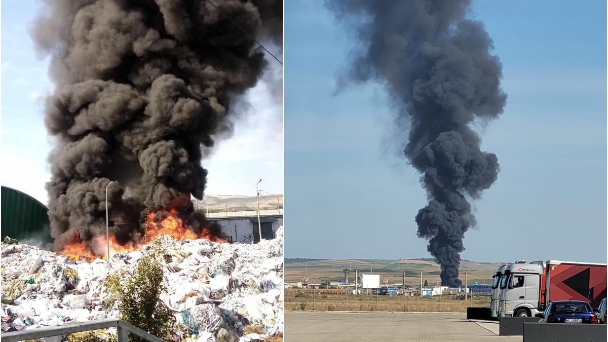 incendiu degajari mari fum ungheni mures mesaj ro alert