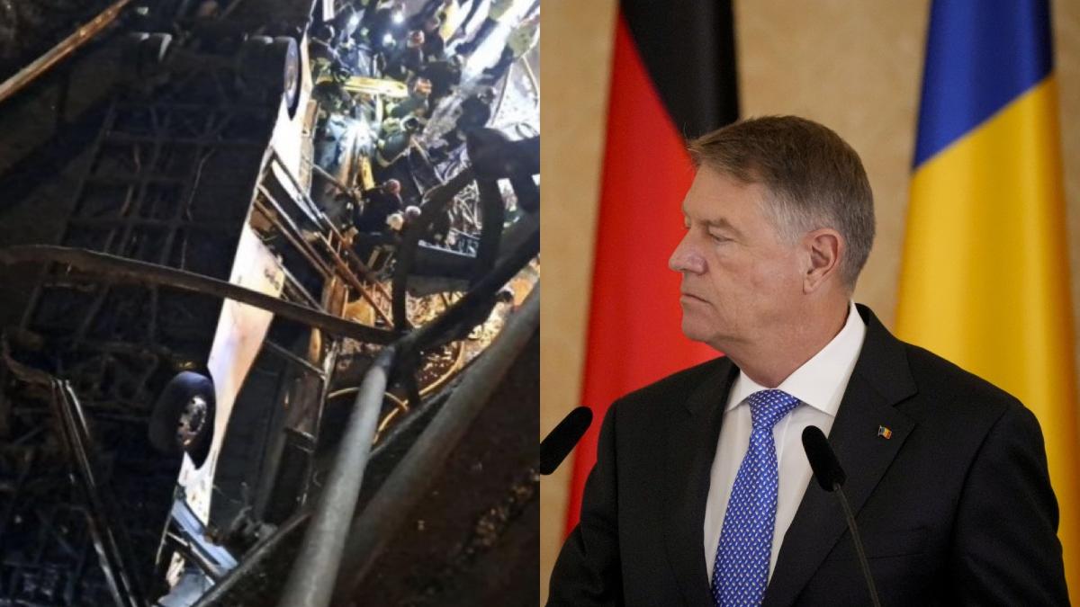 klaus iohannis accident autocar italia