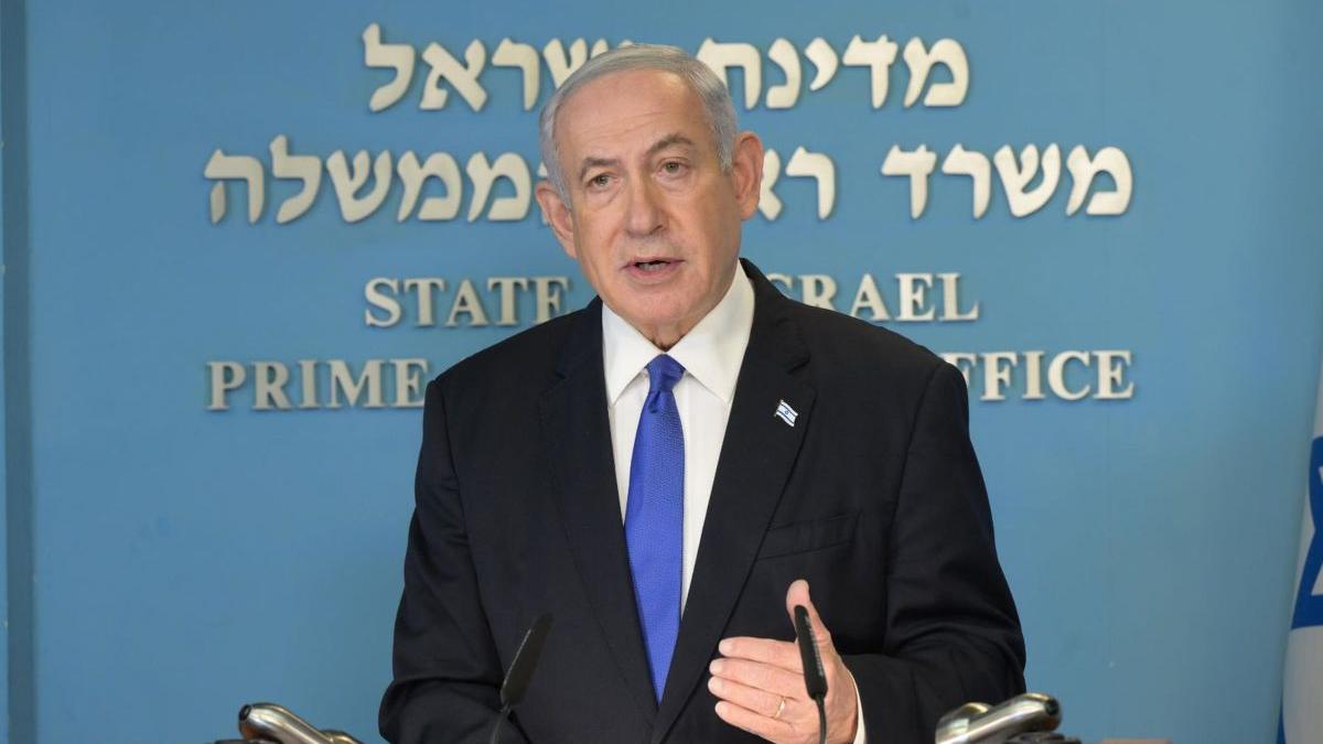 Benjamin Netanyahu hepta  DPA Images / Amos Ben-Gershom