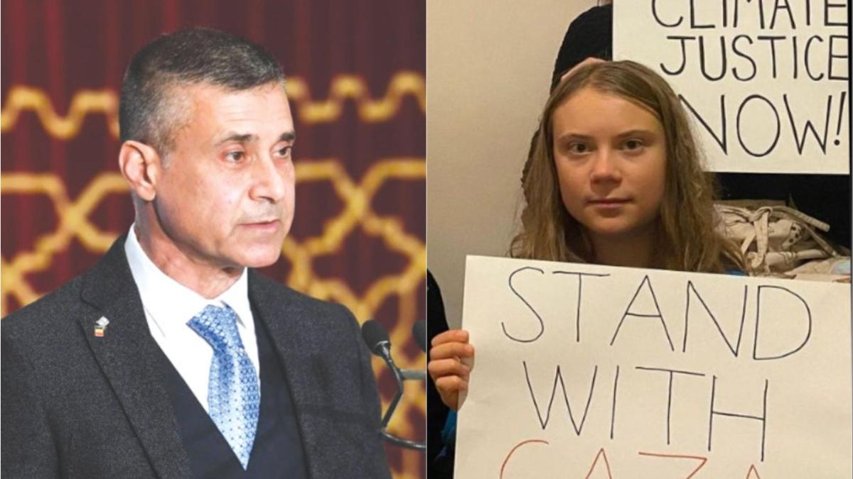 David Saranga, replic? dur? pentru Greta Thunberg dup? ce a postat un mesaj pro-Palestina