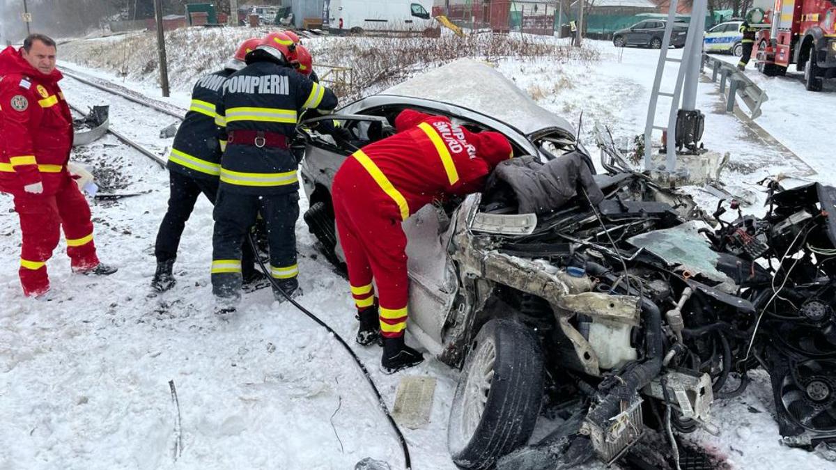 accident tren poiana tapului