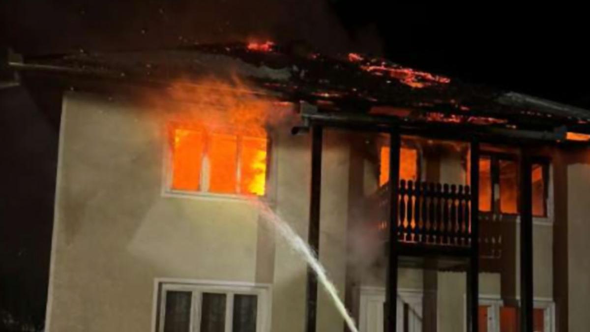 incendiu casa