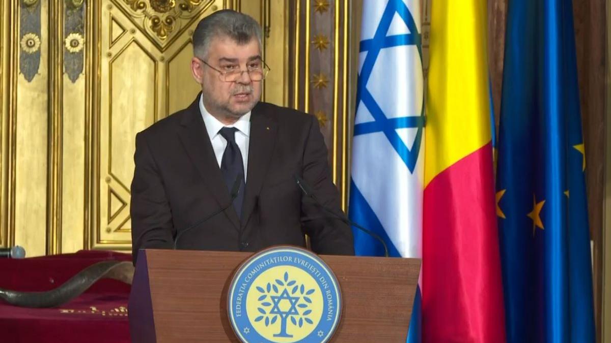 Marcel Ciolacu: ”Pericolele cu care se confruntă Europa astăzi, extremismul, populismul și antisemitismul, se hrănesc din ignoranță și indiferență”