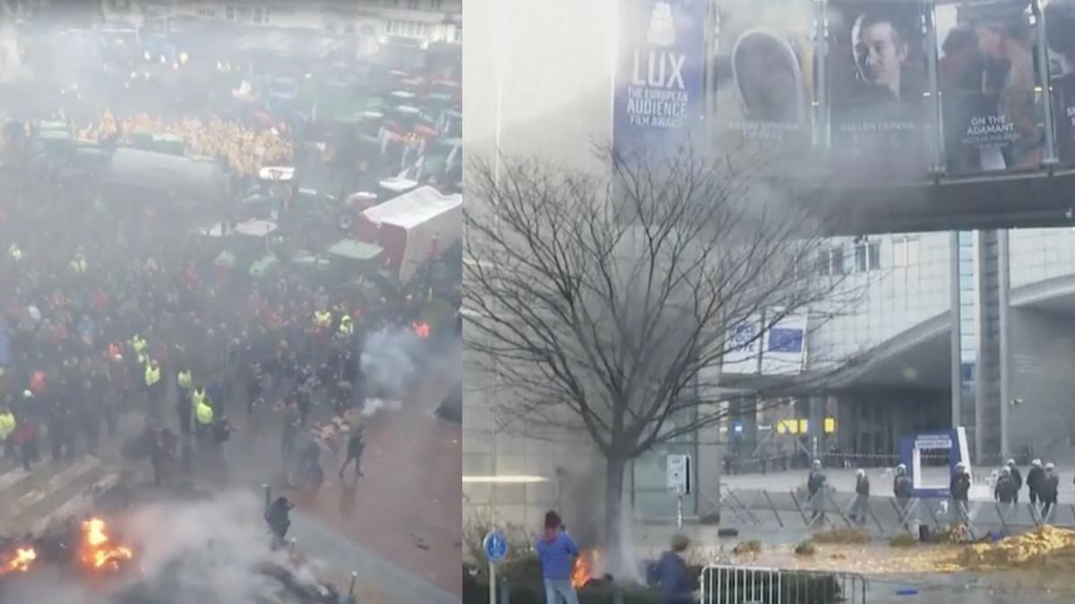 incendii parlamentul european fermieri protest