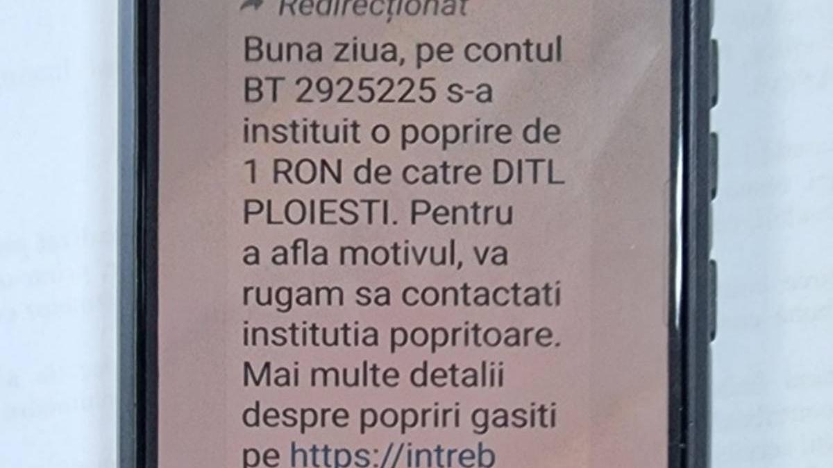 mesaj fals ploiesti