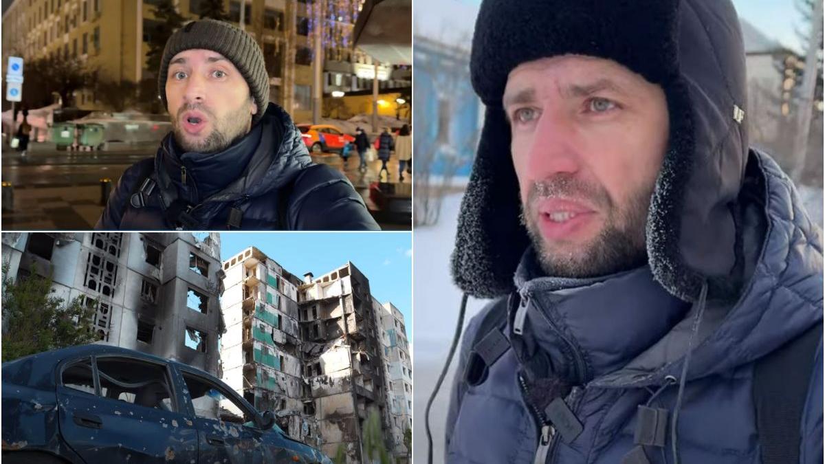 experienta vlogger roman 30 zile rusia