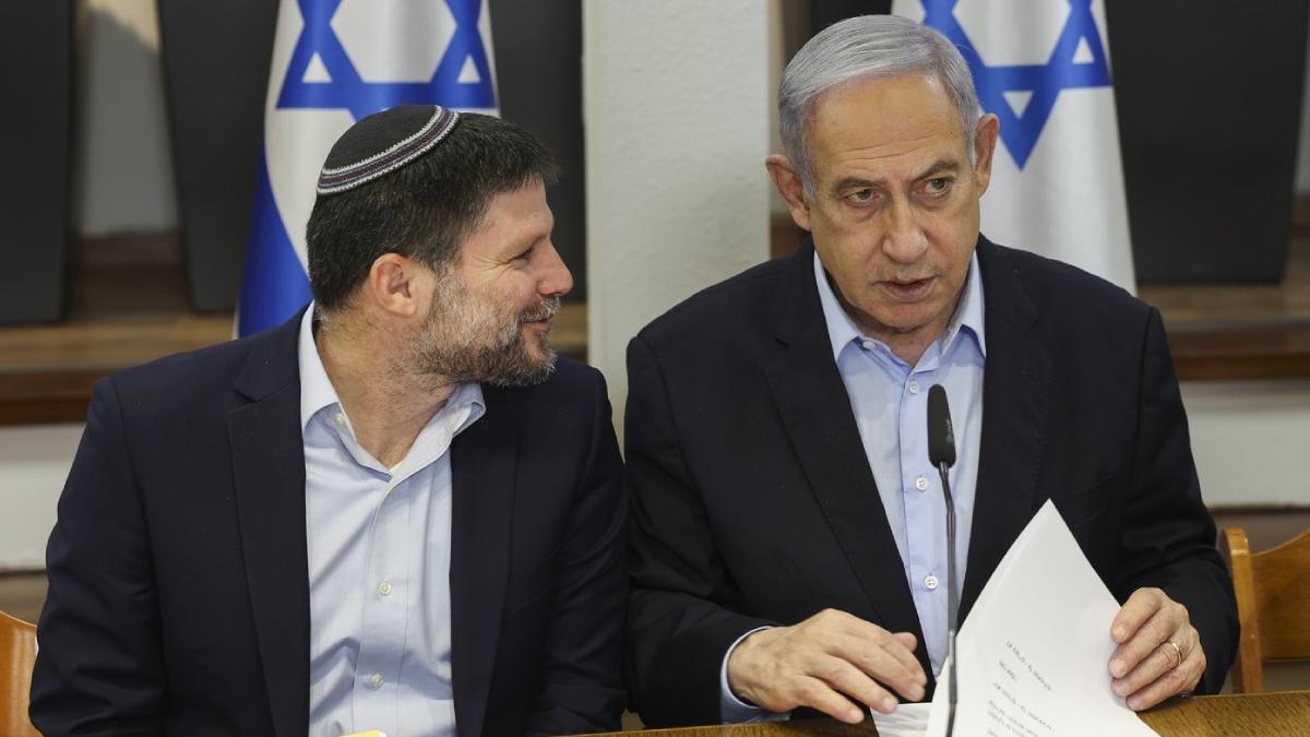 Bezalel Smotrich benjamin netanyahu