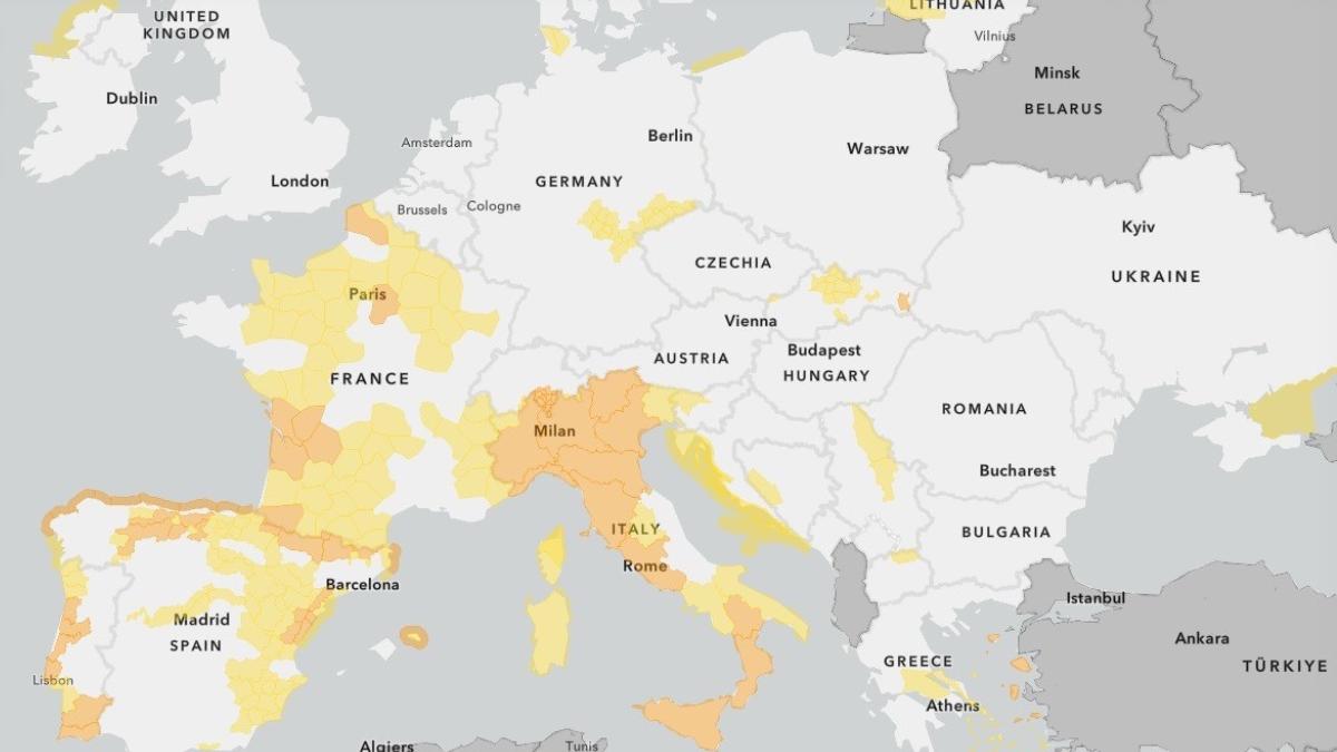 ciclon mediteranean europa 27 februarie 2024