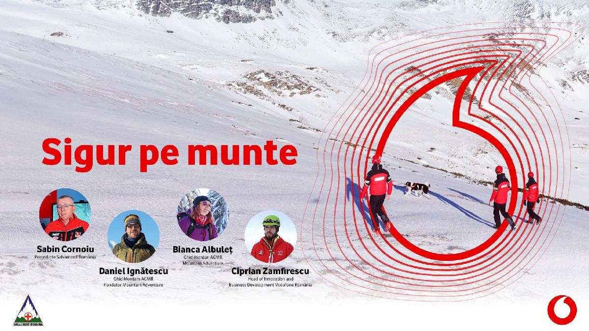 vodafone si salvamont lanseaza sigurpemunte prima campanie de educatie montana