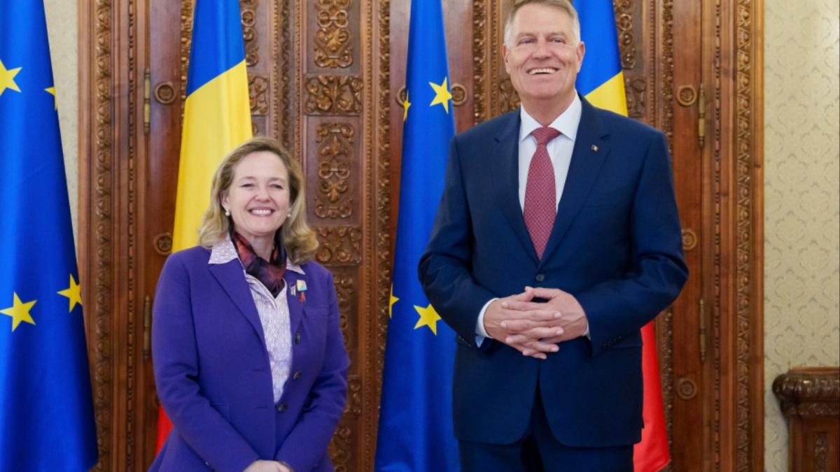 Nadia Calvino Klaus Iohannis