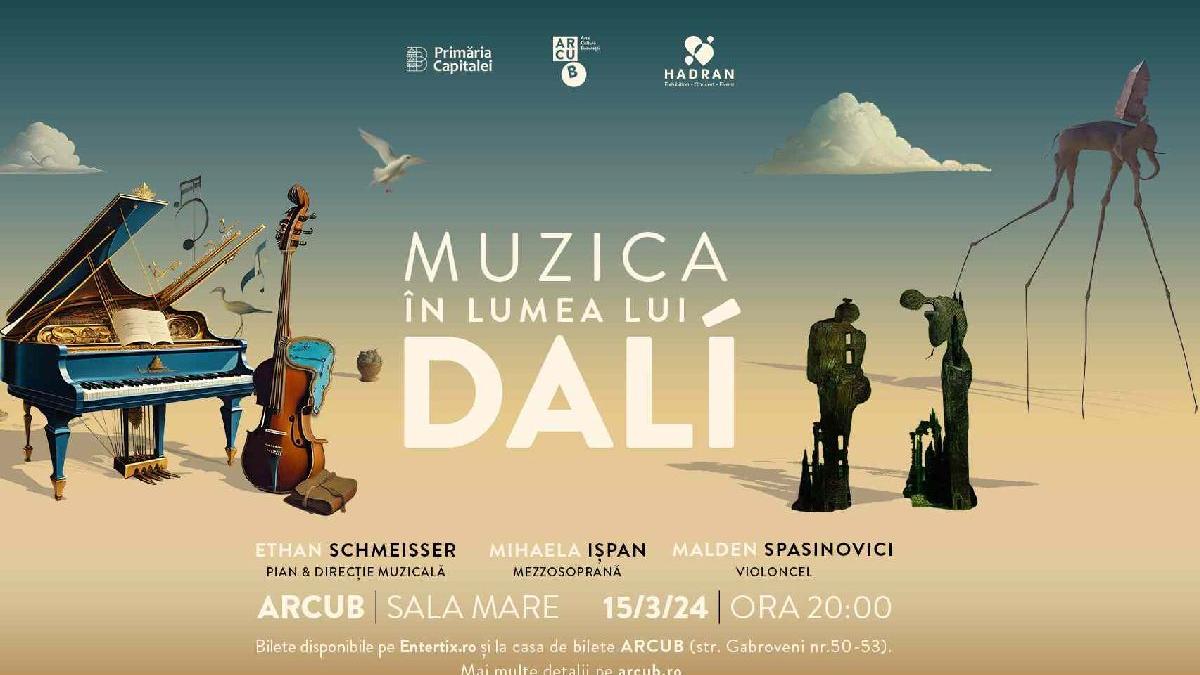 muzica in lumea lui dali concert si tur expozitional la arcub hanul gabroveni