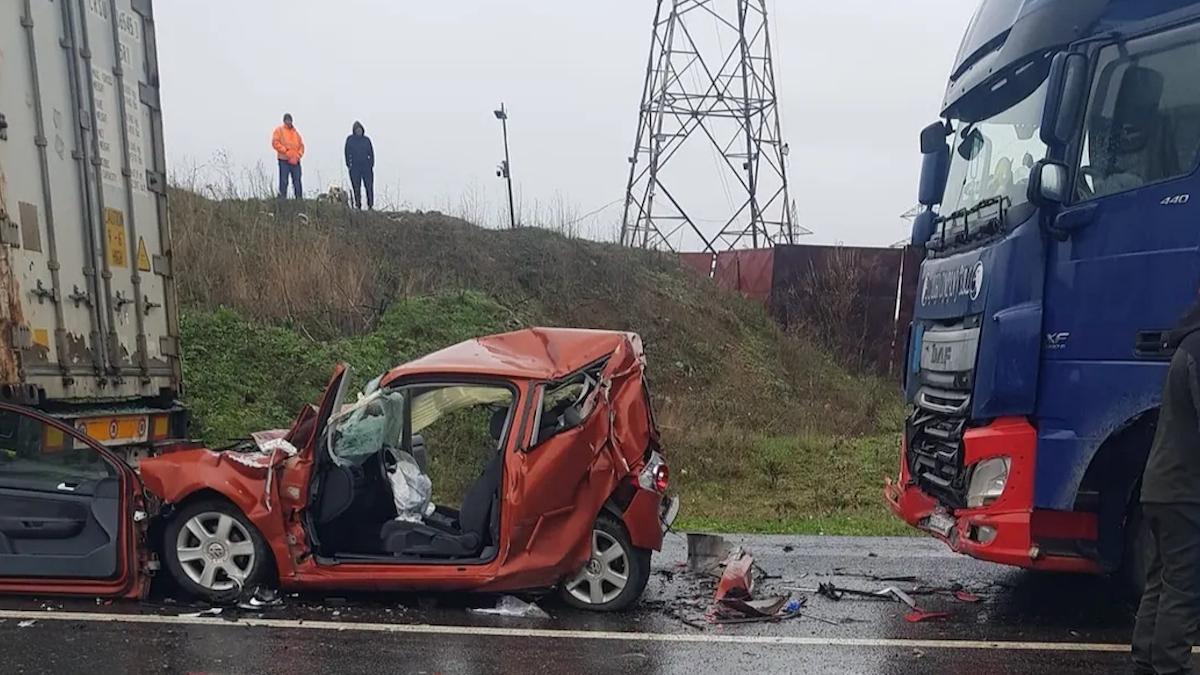 Antena 3 CNN accident centura bucuresti glina