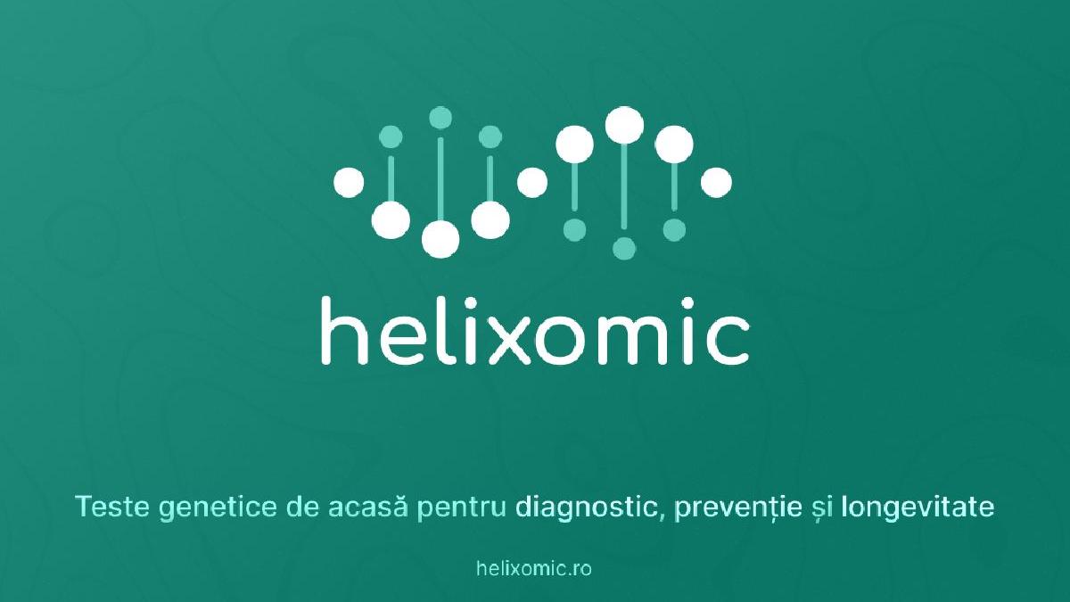 lansarea helixomic ro teste genetice de acasa pentru diagnostic preventie si longevitate