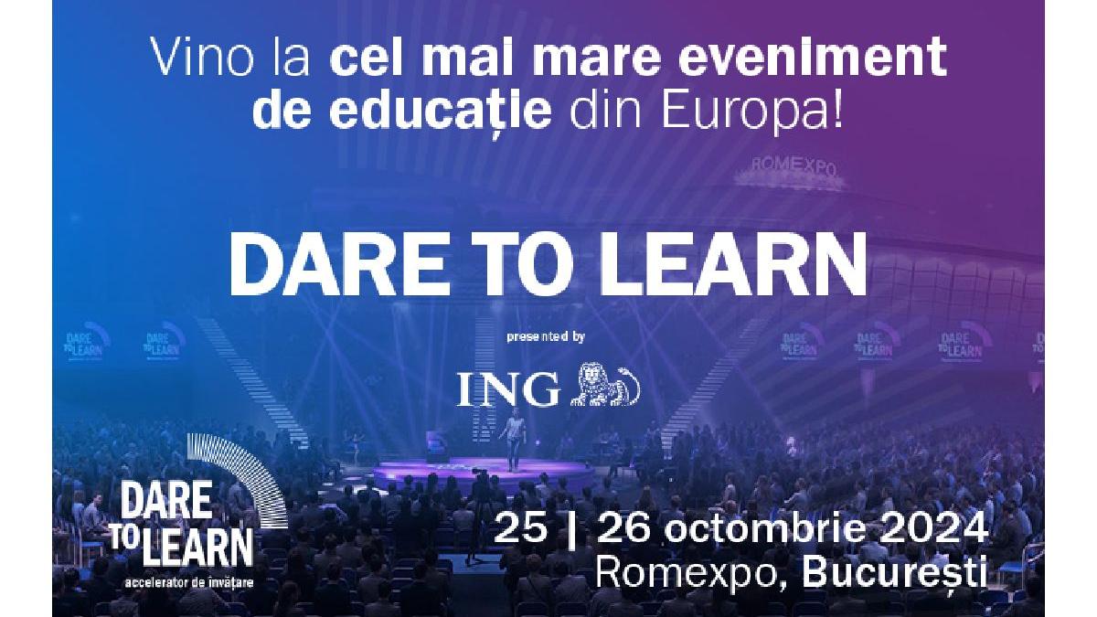 pana pe 30 aprilie profesorii isi pot rezerva locul in exclusivitate la dare to learn cel mai mare