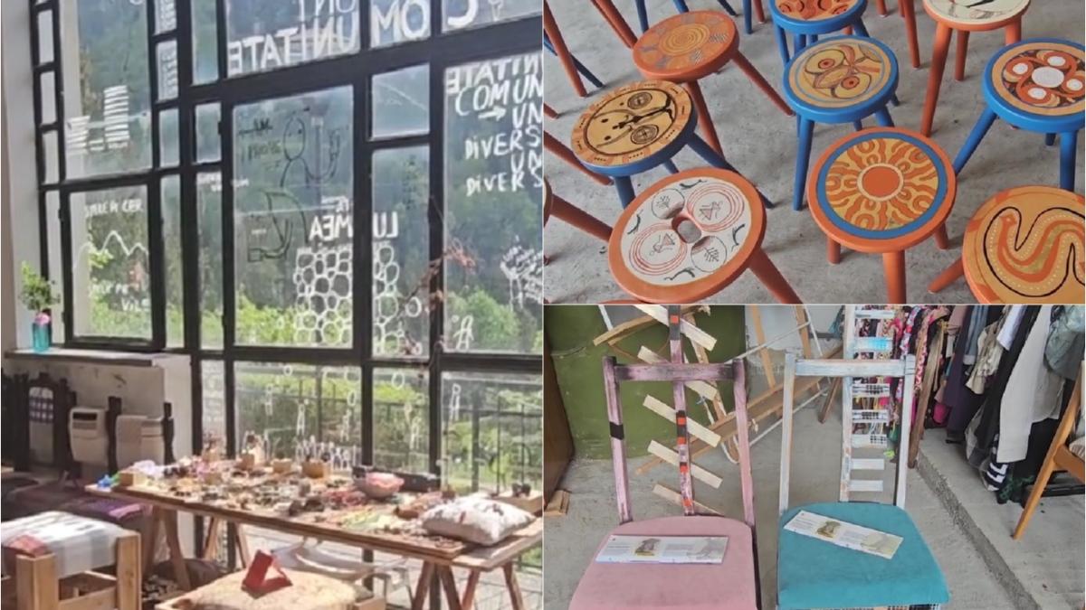 Singurul Târg anual de upcycling şi-a deschis porţile la Slănic Moldova