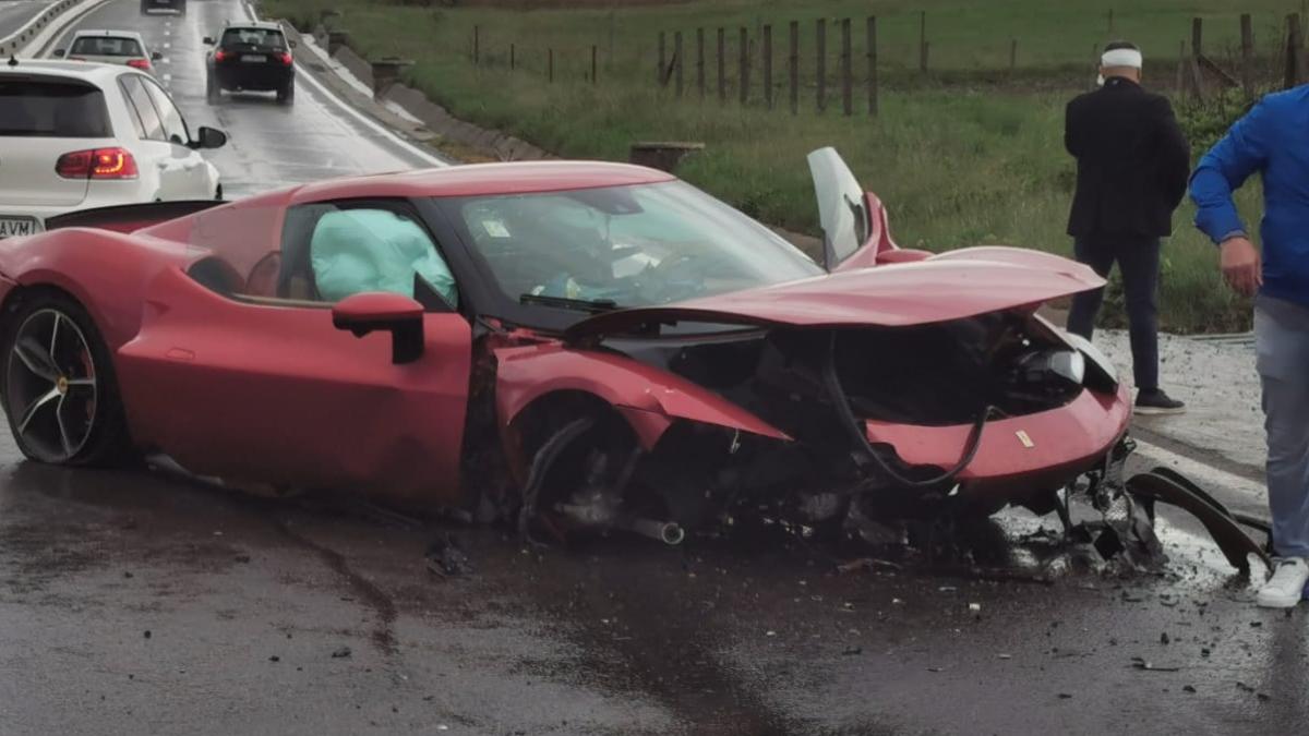 accident ferrari cluj