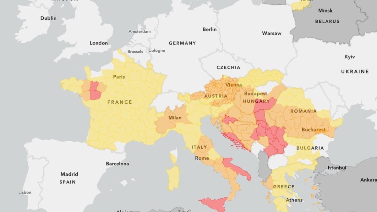 atentionari meteo europa 20 21 iunie 2024