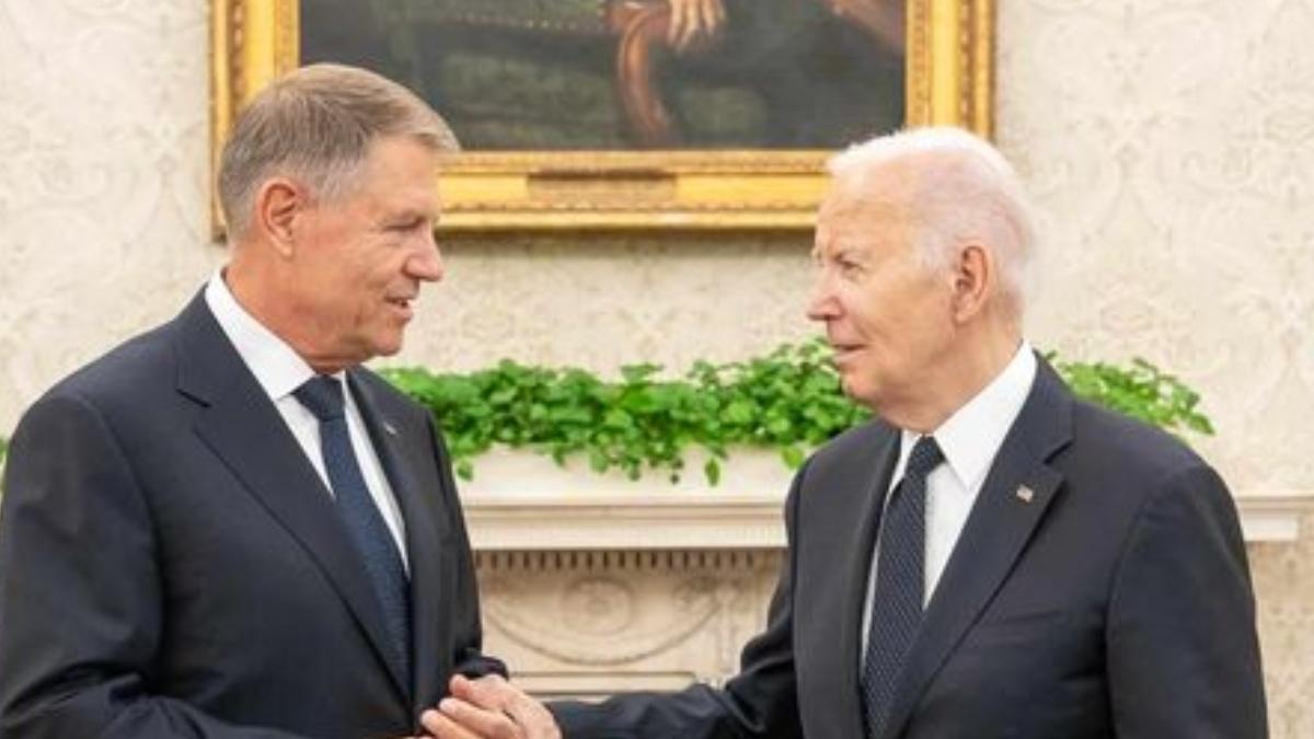 Klaus Iohannis si joe biden