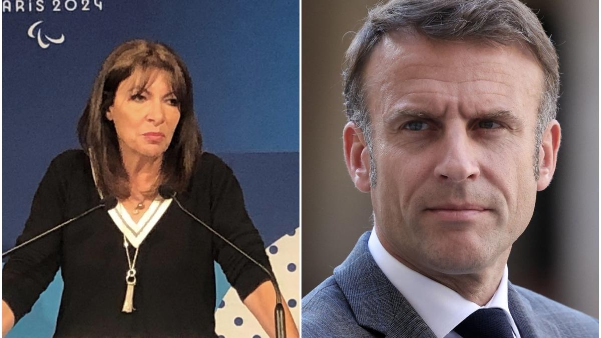 Anne Hidalgo vs Emmanuel Macron