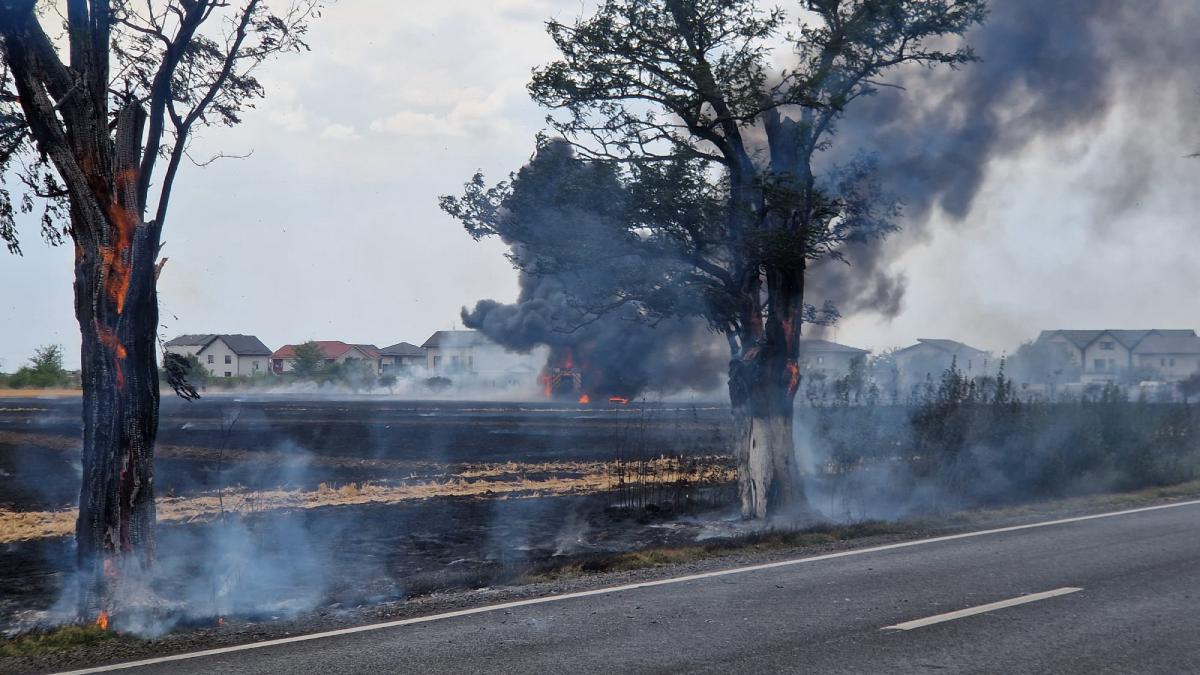 incendiu popesti leordeni 2 iulie 2024